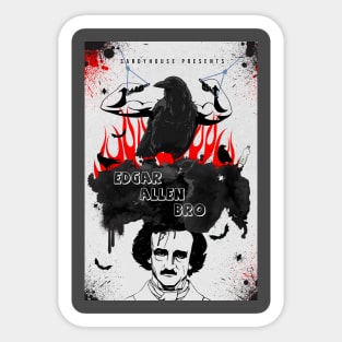 Edgar Allen Bro Sticker